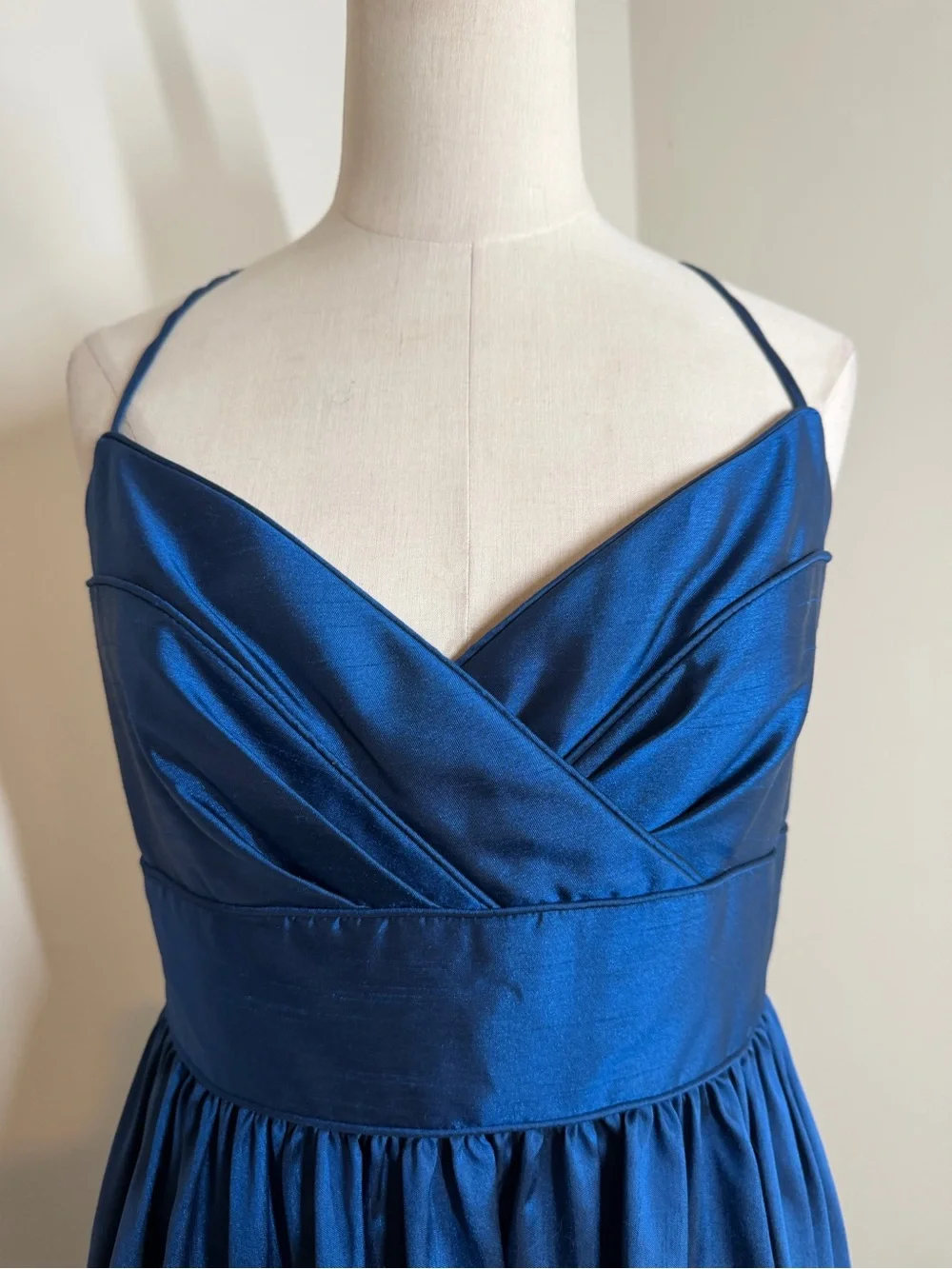 WTOO by Watters & Watters -SZ 10- Blue Formal Fit & Flare Dress